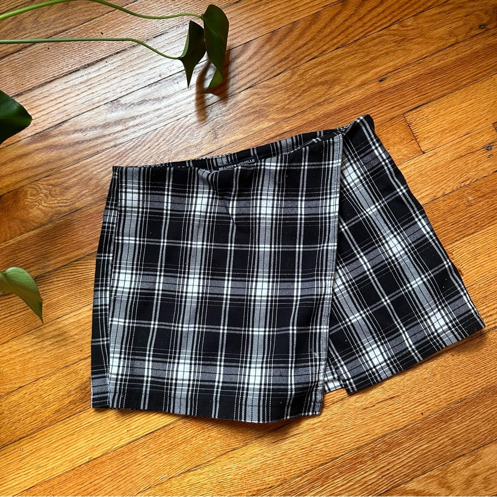 Plaid Skort